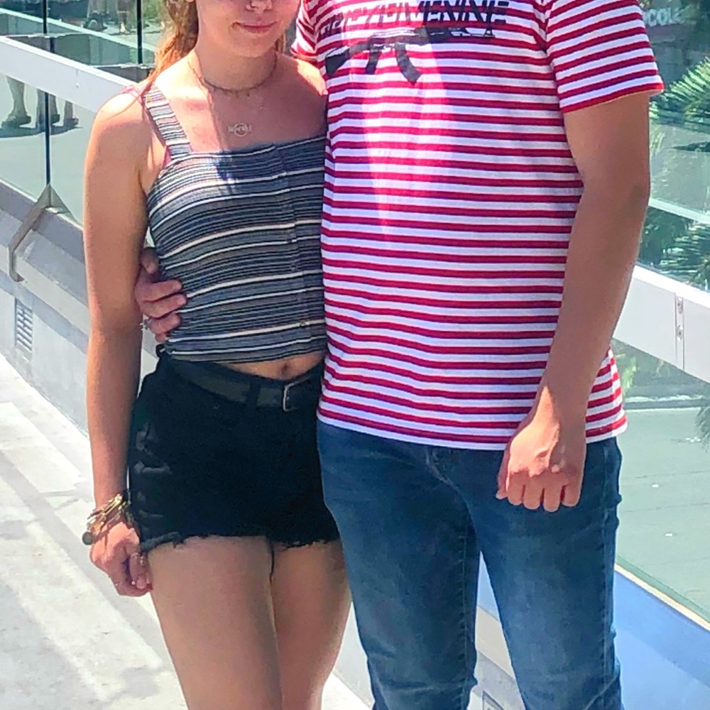 American Eagle Stripe Tank